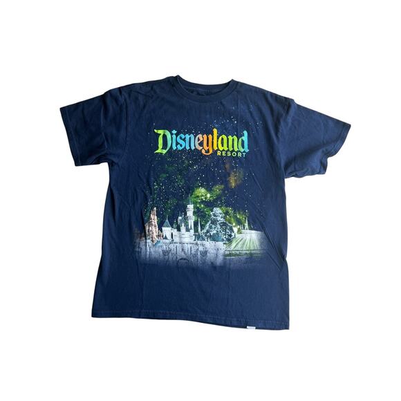 Disney Parks Other - Disney Parks Kids Youth Castle Disneyland Resort Print T-Shirt Blue Size XL